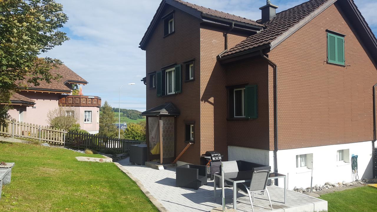 Ferienwohnung Eisenring In Idyllischer Umgebung Gähwil Exterior foto